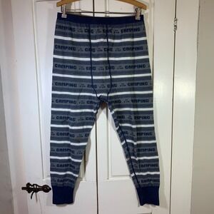 The Great Eddie Bauer Women Pajama Pants Small Camping Fun Lounge Sleepwear FLAW